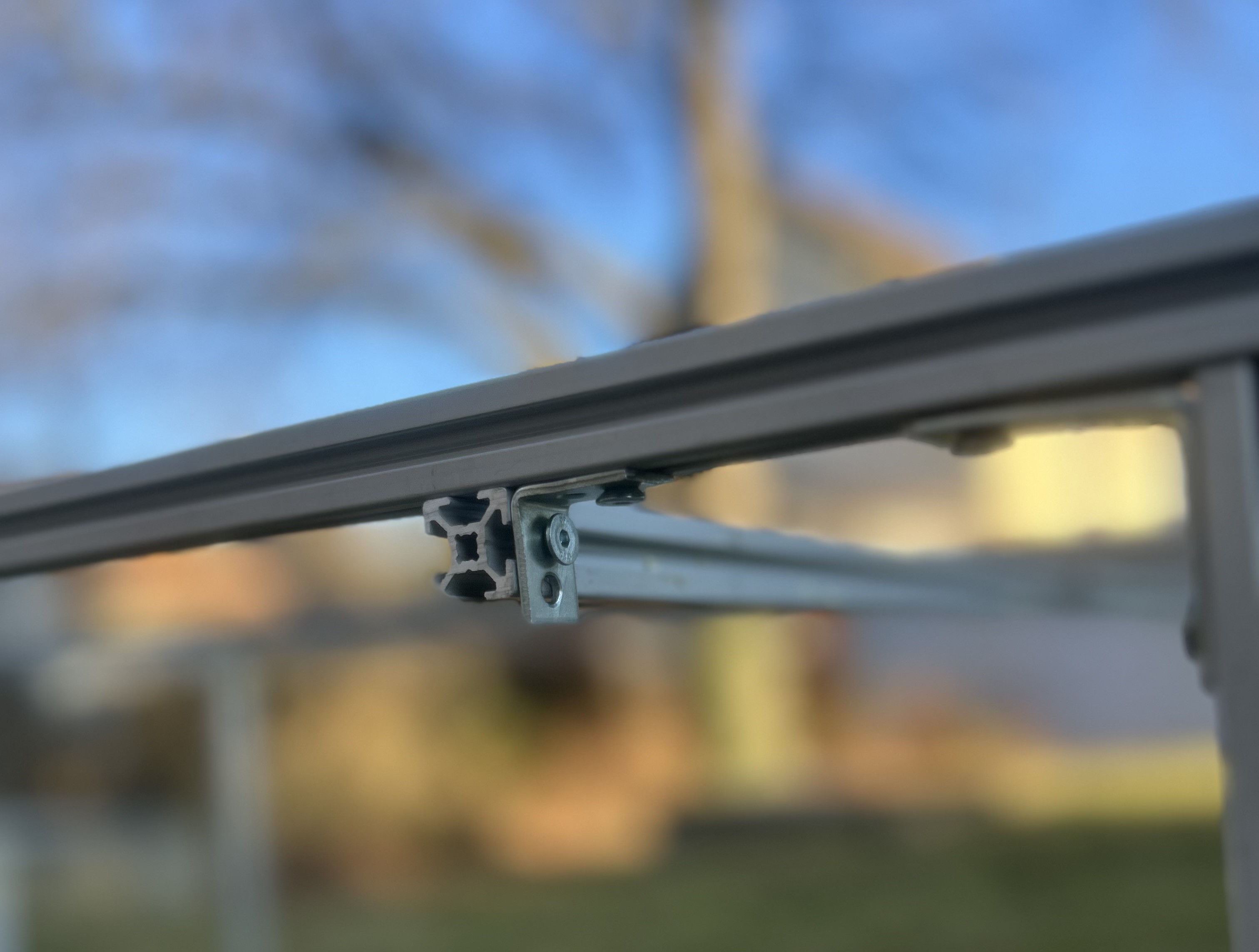 Flexibler Umbau mit Aluprofilen