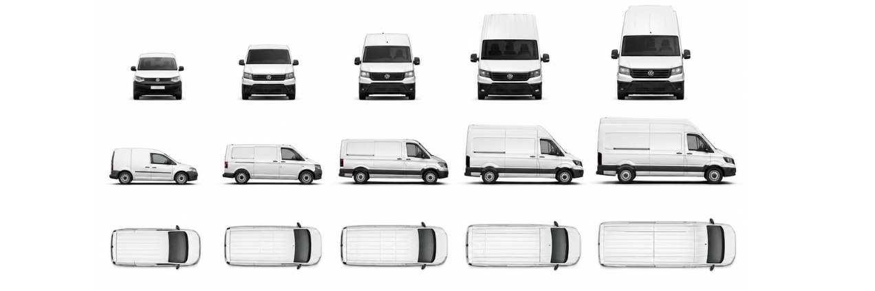 Welche Transportergröße passt zu mir? Ein Überblick für deinen DIY-Camper