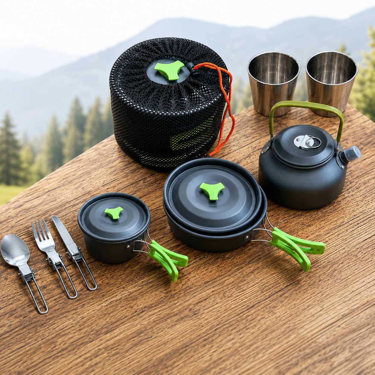 Camping-Kochset