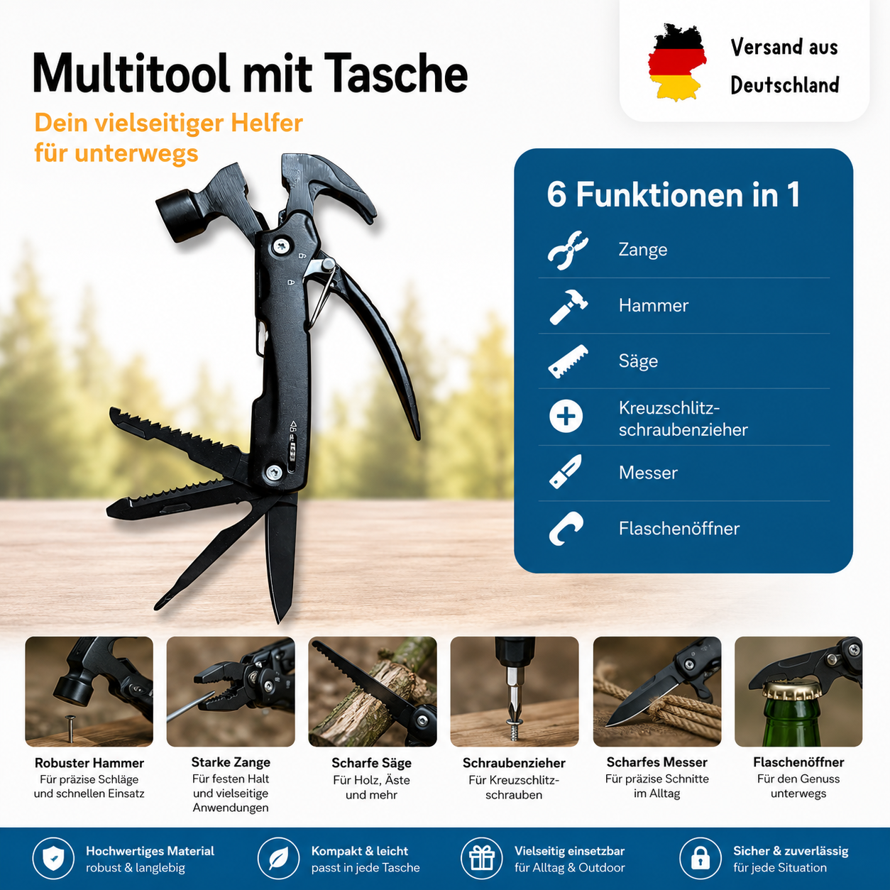 Multitool Taschenmesser